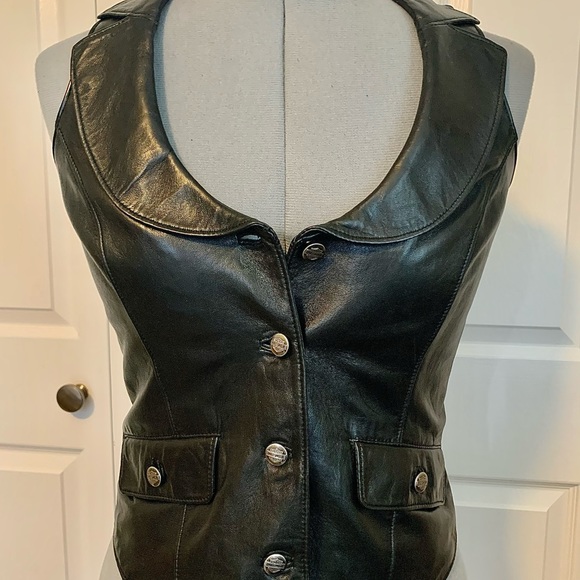 Harley-Davidson Jackets & Blazers - Harley Davidson Women’s Leather Vest